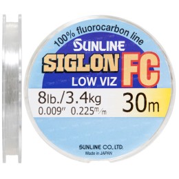 Fluorocarbon Sunline Siglon 30m 0.225mm 3.4kg