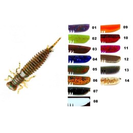 Силикон FishingStyle Larva 2 01 фиолет