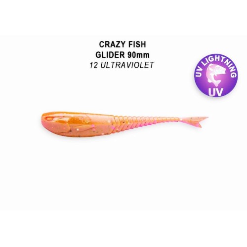 Приманка Crazy Fish GLIDER 3.5 39-90-12-6