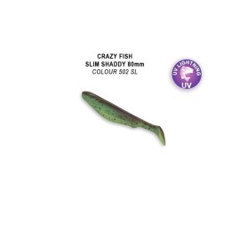Приманка Crazy Fish SLIM SHADDY 3.2 56-80-502SL-7