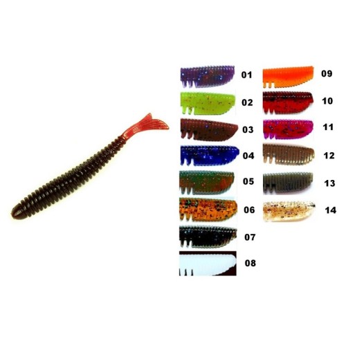 Силикон FishingStyle Fish Tail Ringer 1.5 14 crystalline